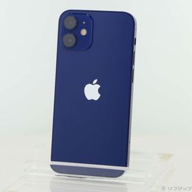 (中古)Apple iPhone12 mini 128GB ブルー MGDP3J/A SIMフリー(276-ud)