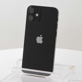 (中古)Apple iPhone12 mini 128GB ブラック NGDJ3J/A SIMフリー(377-ud)