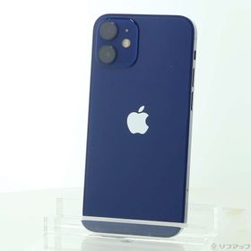 (中古)Apple iPhone12 mini 128GB ブルー MGDP3J/A SIMフリー(247-ud)