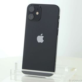 (中古)Apple iPhone12 mini 256GB ブラック MGDR3J/A SIMフリー(352-ud)