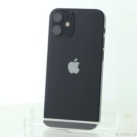 (中古)Apple iPhone12 mini 128GB ブラック NGDJ3J/A SIMフリー(247-ud)