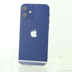 (中古)Apple iPhone12 mini 256GB ブルー MGDV3J/A SIMフリー(295-ud)
