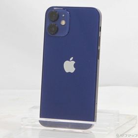 (中古)Apple iPhone12 mini 128GB ブルー MGDP3J/A SIMフリー(368-ud)