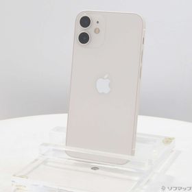 (中古)Apple iPhone12 mini 128GB ホワイト MGDM3J/A SIMフリー(371-ud)