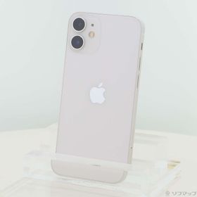 (中古)Apple iPhone12 mini 256GB ホワイト MGDT3J/A SIMフリー(258-ud)