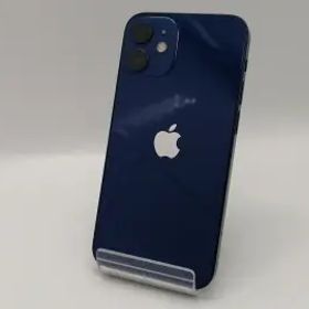 【中古】Apple SoftBank 【SIMロック解除済み】 iPhone 12 mini 128GB ブルー MGDP3J/A【大須アメ横】保証期間１ヶ月【ランクC】