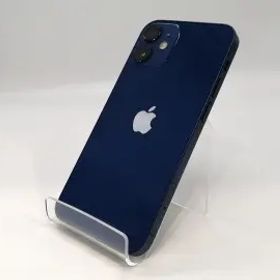 【中古】Apple SoftBank 【SIMロック解除済み】 iPhone 12 mini 128GB ブルー MGDP3J/A【浜松駅前】保証期間１ヶ月【ランクC】