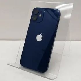 【中古】Apple docomo 【SIMロック解除済み】 iPhone 12 mini 128GB ブルー MGDP3J/A【仙台イービーンズ】保証期間１週間【ランクC】