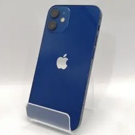 【中古】Apple docomo 【SIMロック解除済み】 iPhone 12 mini 128GB ブルー MGDP3J/A【高崎モントレー】保証期間１ヶ月【ランクC】