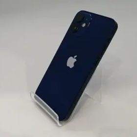 【中古】Apple docomo 【SIMロック解除済み】 iPhone 12 mini 128GB ブルー MGDP3J/A【浜松駅前】保証期間１ヶ月【ランクC】