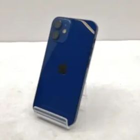 【中古】Apple docomo 【SIMロック解除済み】 iPhone 12 mini 128GB ブルー MGDP3J/A【仙台イービーンズ】保証期間１ヶ月【ランクC】