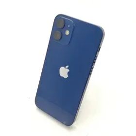【中古】Apple 国内版 【SIMフリー】 iPhone 12 mini 128GB ブルー MGDP3J/A【柏】保証期間１ヶ月【ランクB】
