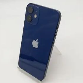 【中古】Apple docomo 【SIMロック解除済み】 iPhone 12 mini 128GB ブルー MGDP3J/A【鹿児島中町】保証期間１ヶ月【ランクC】