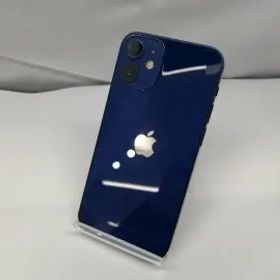 【中古】Apple SoftBank 【SIMロック解除済み】 iPhone 12 mini 128GB ブルー MGDP3J/A【札幌】保証期間１ヶ月【ランクA】