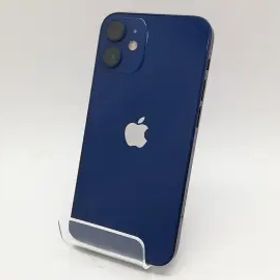 【中古】Apple au 【SIMロック解除済み】 iPhone 12 mini 128GB ブルー MGDP3J/A【府中ル・シーニュ】保証期間１ヶ月【ランクB】