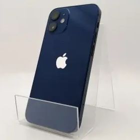 【中古】Apple au 【SIMロック解除済み】 iPhone 12 mini 128GB ブルー MGDP3J/A【津田沼】保証期間１ヶ月【ランクC】