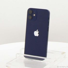 (中古)SoftBank iPhone12 mini 128GB ブルー MGDP3J/A SoftBank(196-ud)