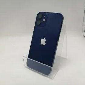 【中古】Apple au 【SIMロック解除済み】 iPhone 12 mini 128GB ブルー MGDP3J/A【町田】保証期間１週間【ランクC】