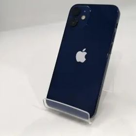 【中古】Apple docomo 【SIMロック解除済み】 iPhone 12 mini 128GB ブルー MGDP3J/A【浜松駅前】保証期間１ヶ月【ランクB】