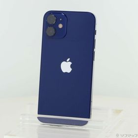 (中古)Apple iPhone12 mini 128GB ブルー MGDP3J/A SIMフリー(276-ud)