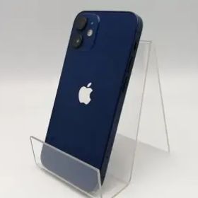 【中古】Apple SoftBank 【SIMロック解除済み】 iPhone 12 mini 128GB ブルー MGDP3J/A【ECセンター】保証期間１ヶ月【ランクB】