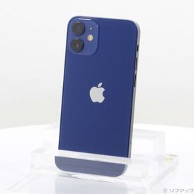 (中古)Apple iPhone12 mini 128GB ブルー MGDP3J/A SIMフリー(258-ud)