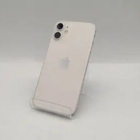 【中古】Apple 国内版 【SIMフリー】 iPhone 12 mini 128GB ホワイト MGDM3J/A【町田】保証期間１ヶ月【ランクC】