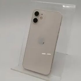 【中古】Apple au 【SIMロック解除済み】 iPhone 12 mini 128GB ホワイト MGDM3J/A【大阪本店】保証期間１ヶ月【ランクC】