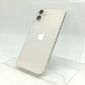 【中古】Apple 国内版 【SIMフリー】 iPhone 12 mini 128GB ホワイト MGDM3J/A【町田】保証期間１ヶ月【ランクB】