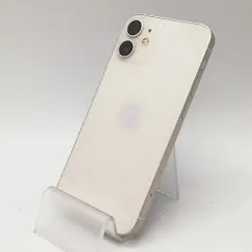【中古】Apple docomo 【SIMロック解除済み】 iPhone 12 mini 128GB ホワイト MGDM3J/A【府中ル・シーニュ】保証期間１ヶ月【ランクB】