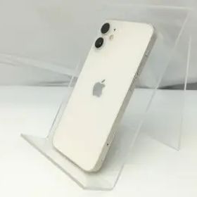 【中古】Apple SoftBank 【SIMロック解除済み】 iPhone 12 mini 128GB ホワイト MGDM3J/A【札幌】保証期間１ヶ月【ランクB】