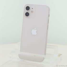 (中古)Apple iPhone12 mini 128GB ホワイト MGDM3J/A SIMフリー(276-ud)