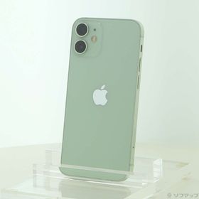 (中古)Apple iPhone12 mini 64GB グリーン MGAV3J/A SIMフリー(276-ud)