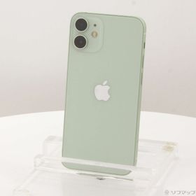 (中古)Apple iPhone12 mini 64GB グリーン MGAV3J/A SIMフリー(352-ud)