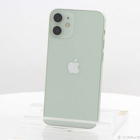 (中古)Apple iPhone12 mini 64GB グリーン MGAV3J/A SIMフリー(377-ud)