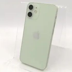 【中古】Apple SoftBank 【SIMロック解除済み】 iPhone 12 mini 64GB グリーン MGAV3J/A【千葉】保証期間１ヶ月【ランクC】