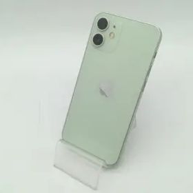 【中古】Apple SoftBank 【SIMロック解除済み】 iPhone 12 mini 64GB グリーン MGAV3J/A【OSU301】保証期間１ヶ月【ランクB】