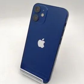 【中古】Apple docomo 【SIMロック解除済み】 iPhone 12 mini 256GB ブルー MGDV3J/A【なんば】保証期間１ヶ月【ランクC】
