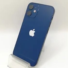 【中古】Apple SoftBank 【SIMロック解除済み】 iPhone 12 mini 256GB ブルー MGDV3J/A【戸塚】保証期間１ヶ月【ランクB】