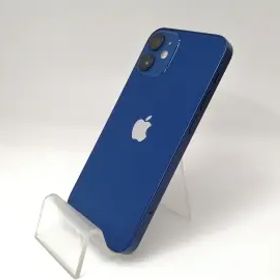 【中古】Apple 国内版 【SIMフリー】 iPhone 12 mini 256GB ブルー MGDV3J/A【新橋烏森通り】保証期間１ヶ月【ランクB】