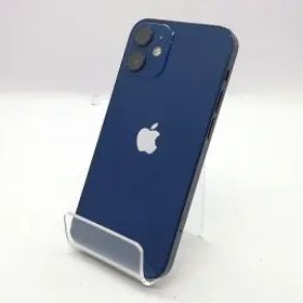 【中古】Apple docomo 【SIMロック解除済み】 iPhone 12 mini 256GB ブルー MGDV3J/A【立川フロム中武】保証期間１ヶ月【ランクC】