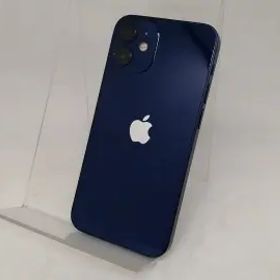 【中古】Apple docomo 【SIMロック解除済み】 iPhone 12 mini 256GB ブルー MGDV3J/A【日本橋3】保証期間１ヶ月【ランクB】