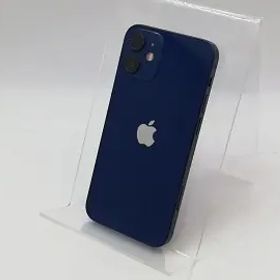 【中古】Apple SoftBank 【SIMロック解除済み】 iPhone 12 mini 256GB ブルー MGDV3J/A【川越クレアモール】保証期間１ヶ月【ランクB】