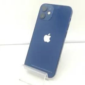 【中古】Apple docomo 【SIMロック解除済み】 iPhone 12 mini 64GB ブルー MGAP3J/A【札幌】保証期間１ヶ月【ランクB】