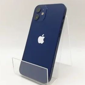 【中古】Apple docomo 【SIMロック解除済み】 iPhone 12 mini 64GB ブルー MGAP3J/A【福岡筑紫】保証期間１ヶ月【ランクA】