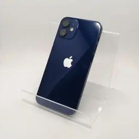 【中古】Apple SoftBank 【SIMロック解除済み】 iPhone 12 mini 64GB ブルー MGAP3J/A【川崎駅前】保証期間１ヶ月【ランクC】