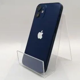 【中古】Apple ymobile 【SIMロック解除済み】 iPhone 12 mini 64GB ブルー MGAP3J/A【津田沼】保証期間１ヶ月【ランクC】