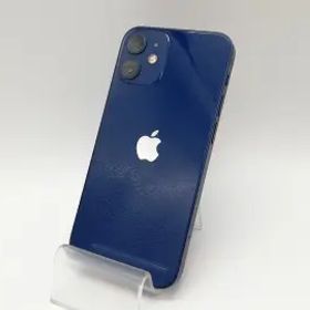 【中古】Apple SoftBank 【SIMロック解除済み】 iPhone 12 mini 64GB ブルー MGAP3J/A【府中ル・シーニュ】保証期間１ヶ月【ランクB】