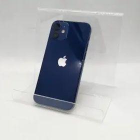 【中古】Apple au 【SIMロック解除済み】 iPhone 12 mini 64GB ブルー MGAP3J/A【町田】保証期間１ヶ月【ランクC】