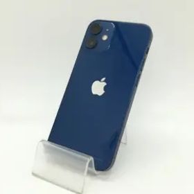 【中古】Apple UQmobile 【SIMロック解除済み】 iPhone 12 mini 64GB ブルー MGAP3J/A【静岡】保証期間１ヶ月【ランクA】